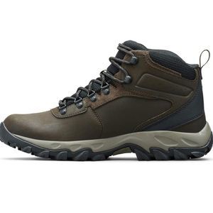 Columbia Mens Newton Ridge Waterproof Leather Omni Grip Hiking Boot Sz 12